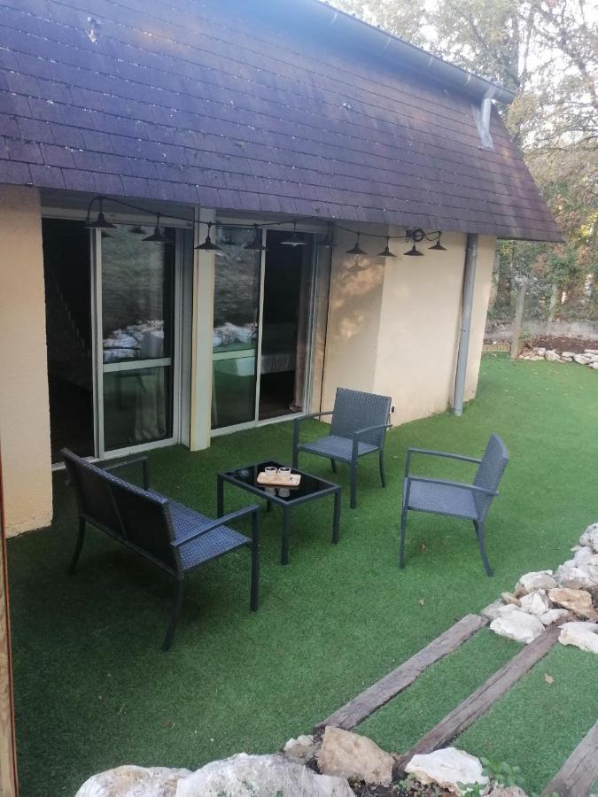 Lapausedegout Piscine Chambres Climatisees Jacuzzi Terrasse Lachapelle-Auzac Екстериор снимка
